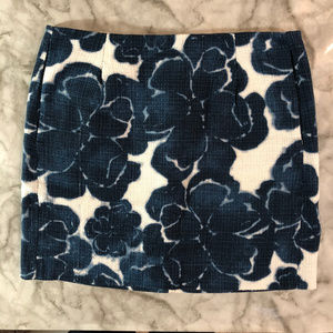 J. Crew Canturbery Bells Mini Skirt, Size 0